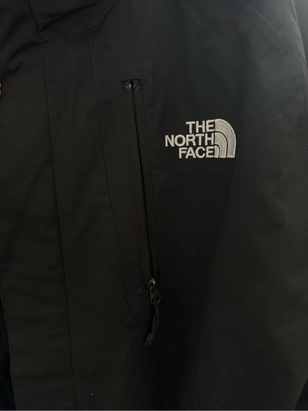 The North Face Men's Black Ski Jacket with Hood
